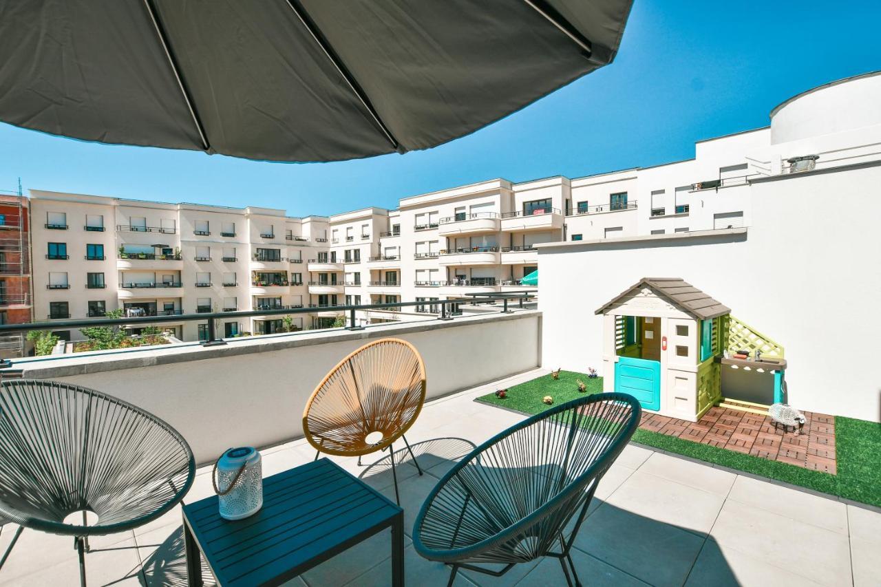 Perfect For Disney, Game Room, Rooftop, Parking Chessy  Eksteriør billede